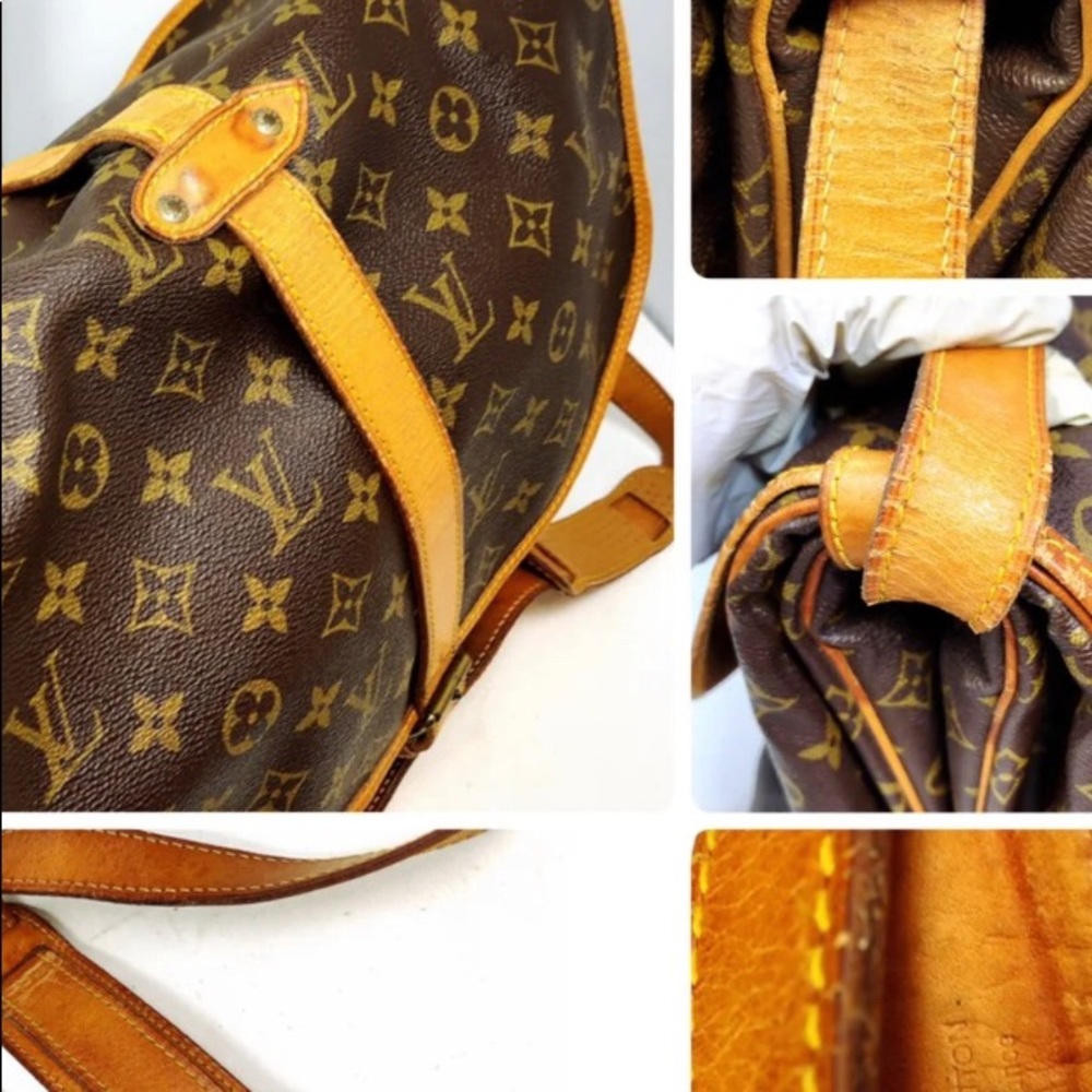 💜🌼SOLD🌼💜VINTAGE Louis Vuitton SAUMUR 35 - Picture 7 of 8